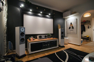 Home audio setup
